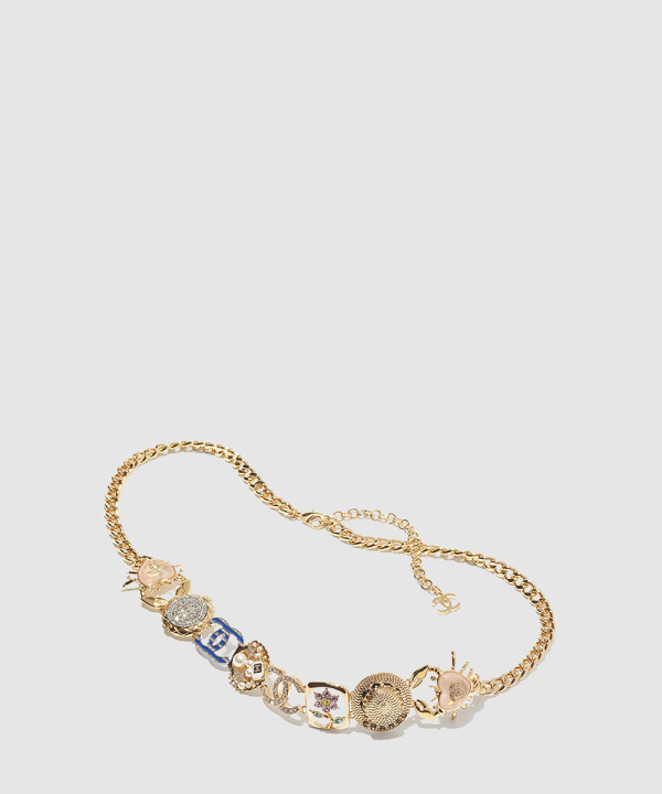 [CHANEL-샤넬]체인 벨트 ABF079