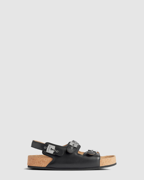 [BALENCIAGA-발렌시아가]I Scholl 플랫 샌들 827432