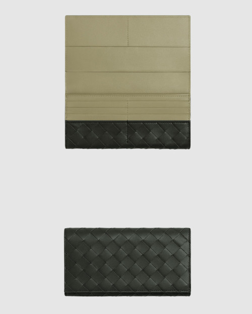[BOTTEGA-보테가베네타]동전 지갑을 갖춘 인트레치아토 장지갑 749438