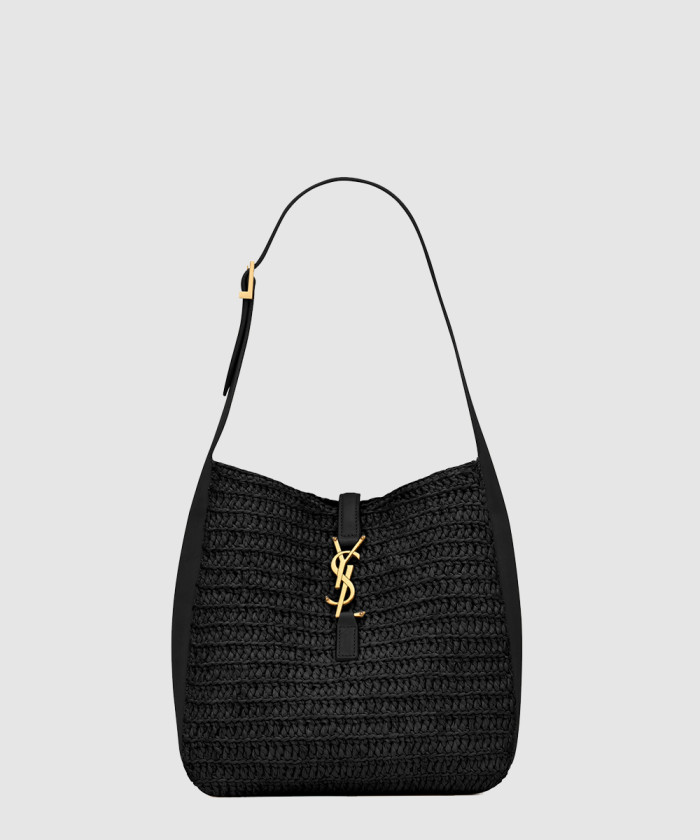 레플리카|이미테이션 saint-laurent-생로랑라피아-및-가죽-소재의-유연한-le-5-1