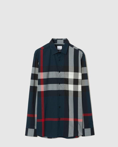[BURBERRY-버버리]체크 코튼 셔츠 80732161