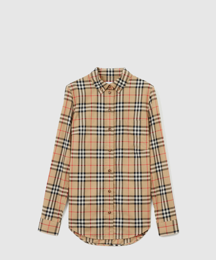 레플리카|이미테이션 burberry-버버리체크-스트레치-코튼-셔츠-80222841