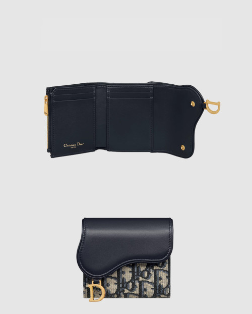 [DIOR-디올]Saddle Lotus 지갑 S5652