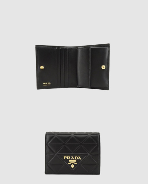 [PRADA-프라다]모노크롬 카드지갑 1M0204