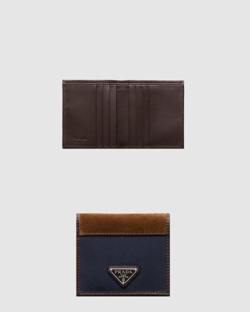 [PRADA-프라다]리나일론 앤 레더 월렛 2MO004