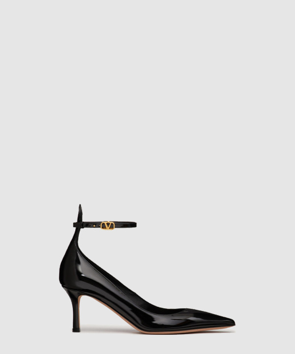 [VALENTINO-발렌티노]가라바니 탄고 에나멜 가죽 하이힐