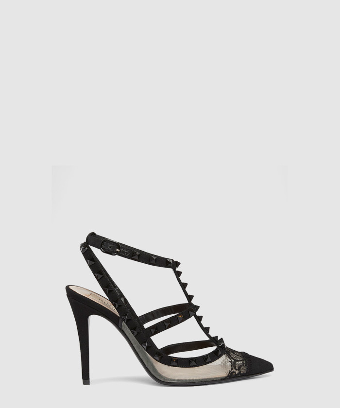 레플리카|이미테이션 valentino-발렌티노록스터드-레이스-t-스트랩-펌프스