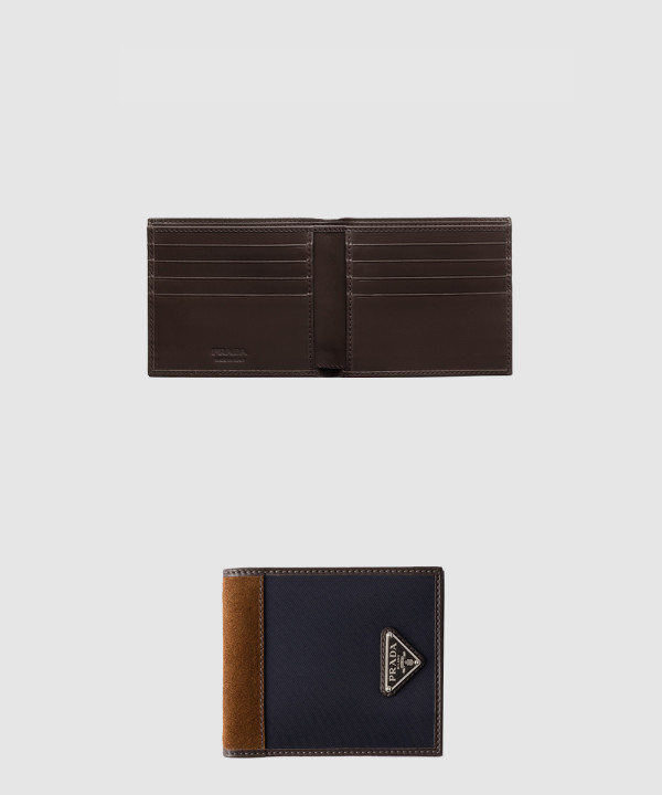 [PRADA-프라다]리나일론 및 가죽 지갑 2M0513