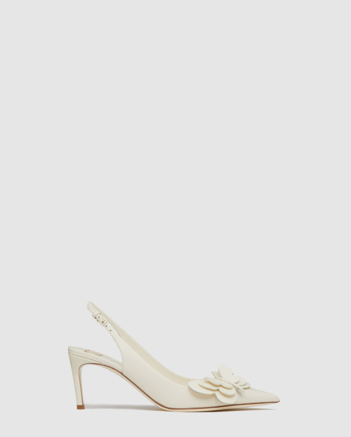 [VALENTINO-발렌티노]송아지 가죽 레이스업 펌프스