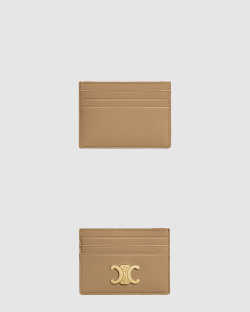 [CELINE-셀린느]트리옹프 카드 지갑 샤이니 카프스킨 10L833