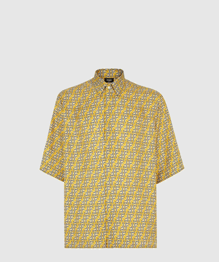 레플리카|이미테이션 fendi-펜디ff-라비린스-실크-셔츠-fs0966
