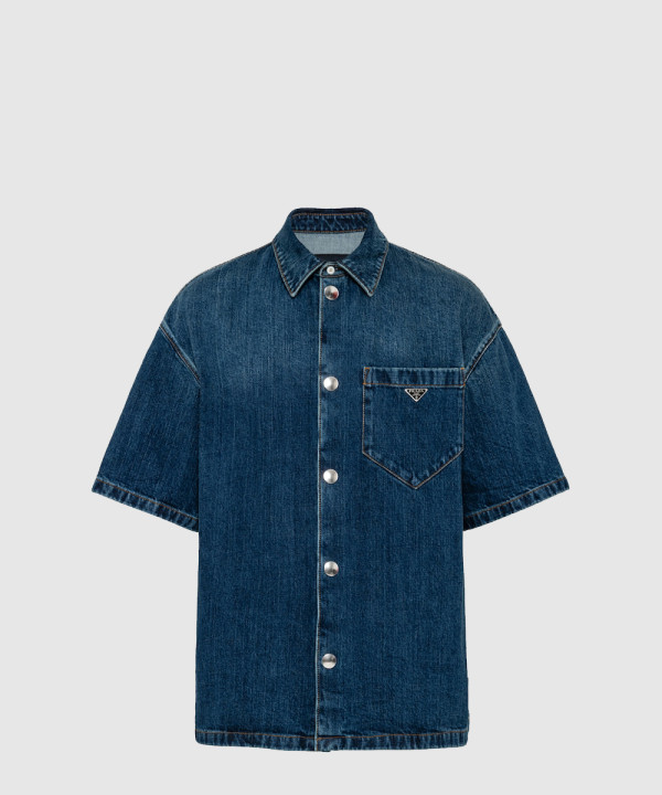 [PRADA-프라다]데님 셔츠 GEC067