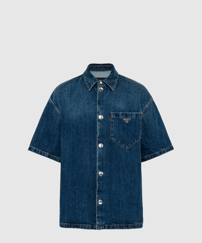레플리카|이미테이션 prada-프라다데님-셔츠-gec067