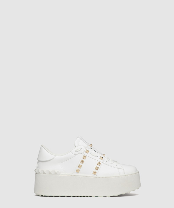 [VALENTINO-발렌티노]송아지 가죽 플랫폼 스니커즈