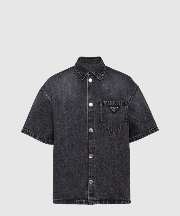 레플리카|이미테이션 prada-프라다데님-셔츠-gec067-1