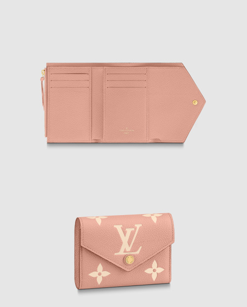 [LOUIS VUITTON-루이비통]반지갑 빅토린 월릿 모노그램 앙프렝뜨 M81728