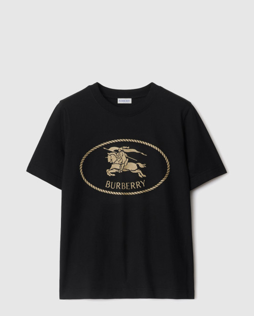 [BURBERRY-버버리]나이트 스탬프 코튼 티셔츠 81116581