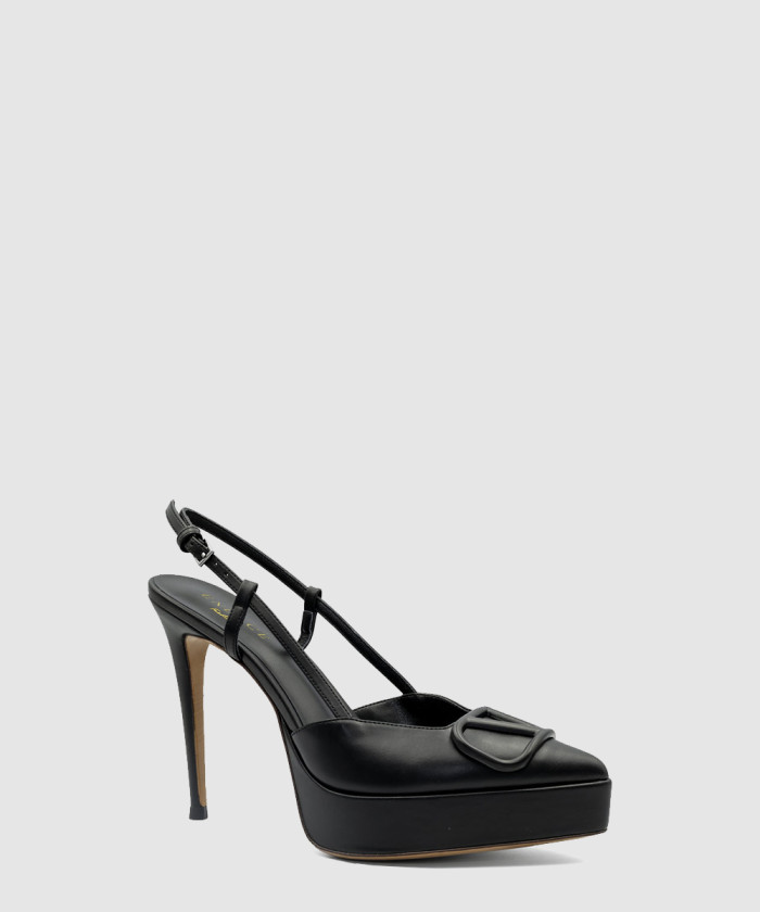 레플리카|이미테이션 valentino-발렌티노버클-디테일-슬링백-플랫폼-힐