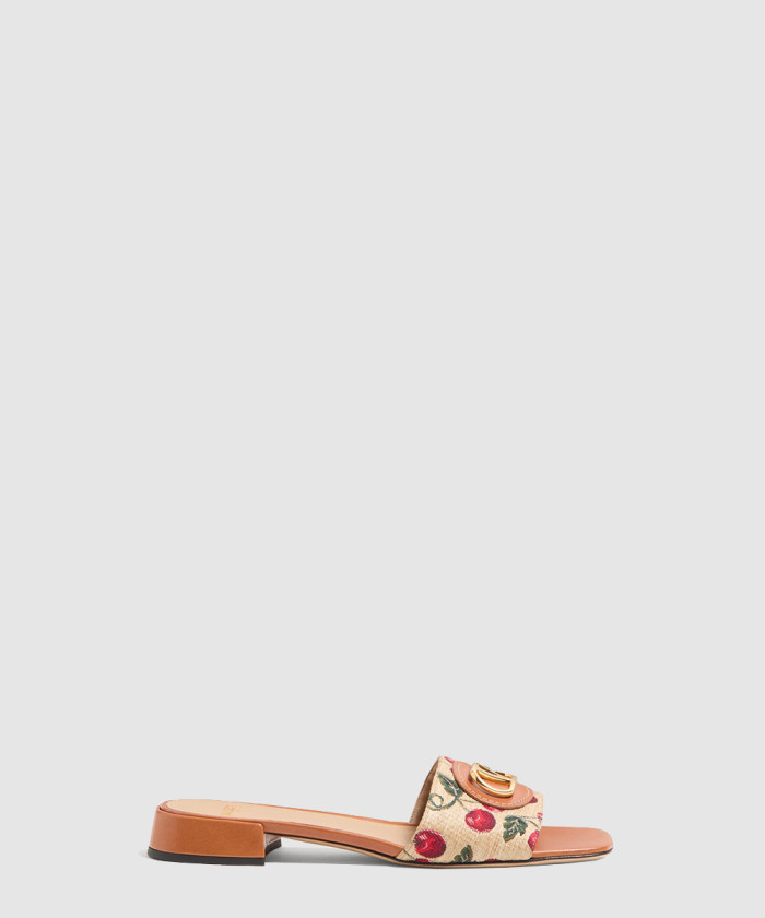 레플리카|이미테이션 valentino-발렌티노시그니처-체리픽-슬라이드-샌들