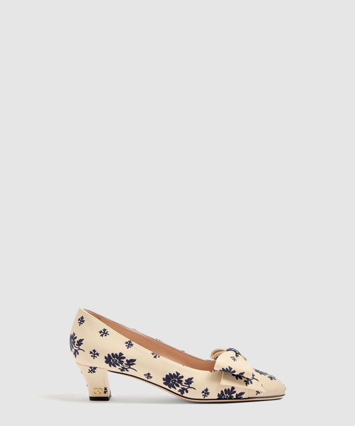 레플리카|이미테이션 valentino-발렌티노실크-플라워-프린트-힐