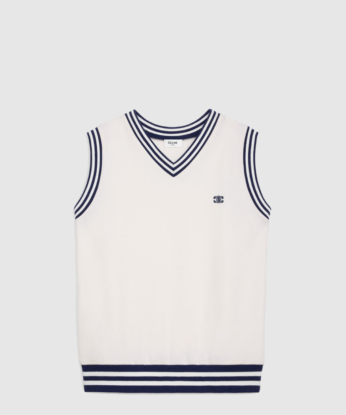 레플리카|이미테이션 celine-셀린느코튼-플리스-슬리브리스-스웨트셔츠-ry08z6