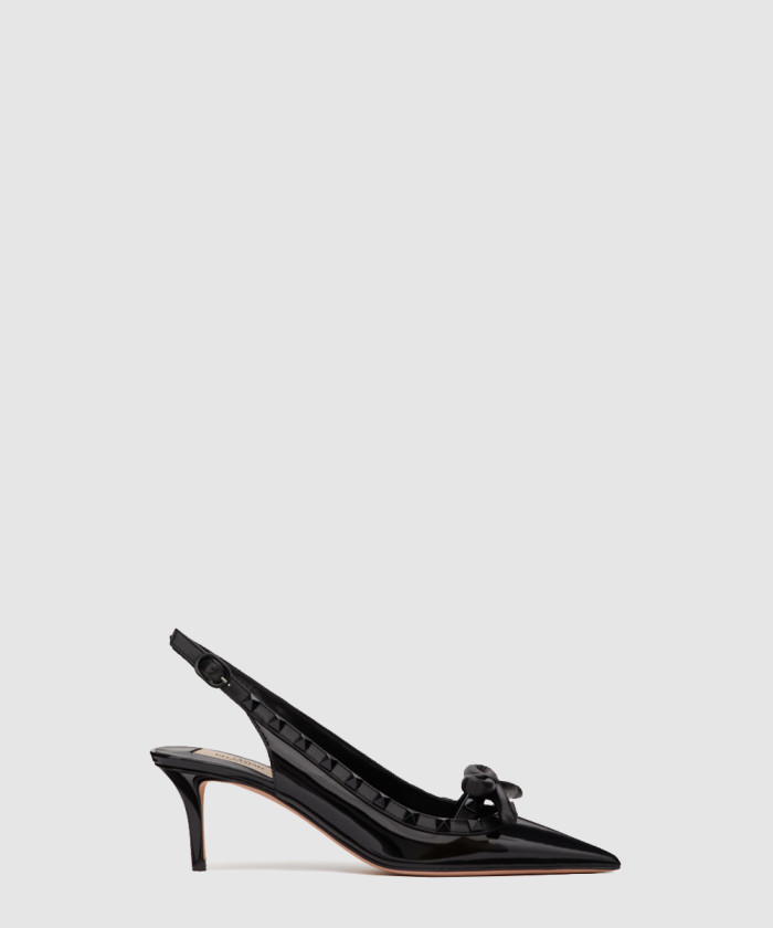 레플리카|이미테이션 valentino-발렌티노페이턴트-가죽-락스터드-케이지-펌프스-2