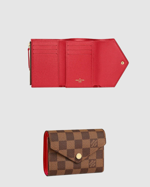 [LOUIS VUITTON-루이비통]빅토린 월릿 다미에 에벤 N41659