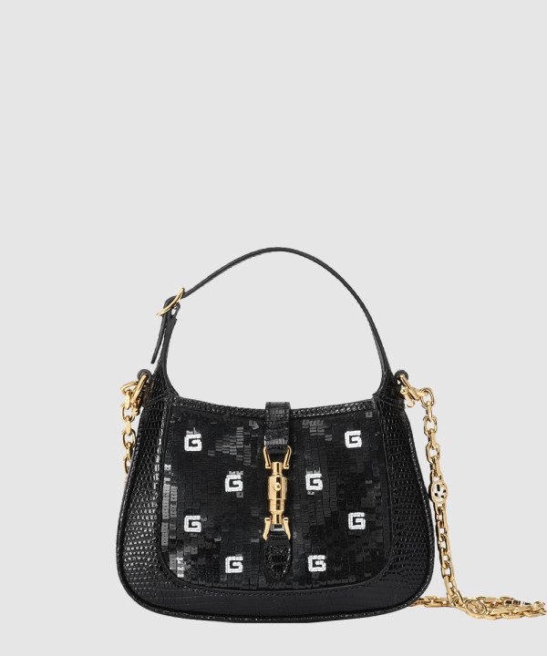 [GUCCI-구찌]미니 재키 1961 스팽글 가방 675799