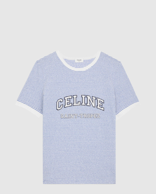 [CELINE-셀린느]스트라이프 저지 70년대 스타일 티셔츠 2X36M8