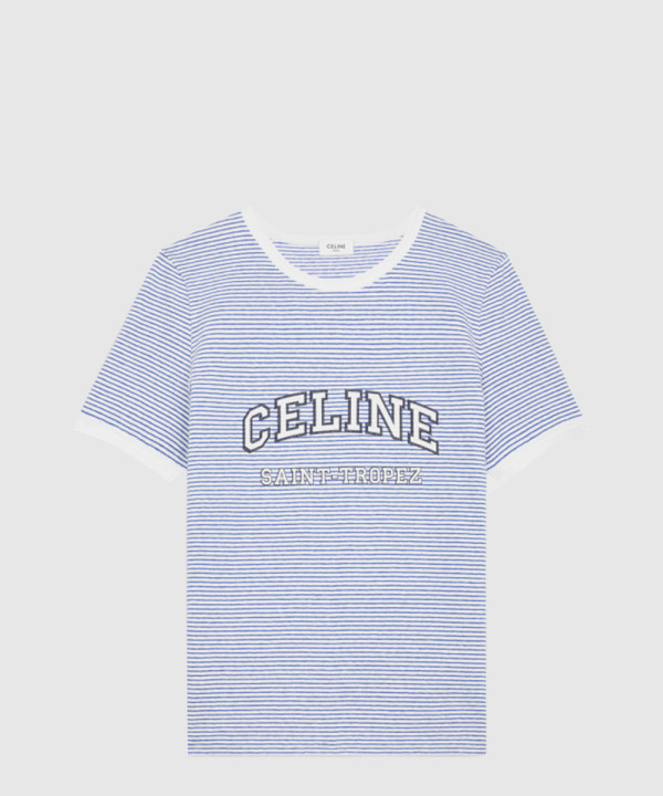 [CELINE-셀린느]스트라이프 저지 70년대 스타일 티셔츠 2X36M8