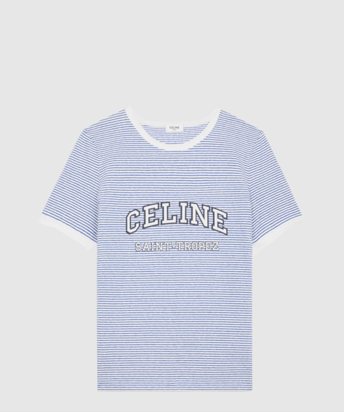 레플리카|이미테이션 celine-셀린느스트라이프-저지-70년대-스타일-티셔츠-2x36m8