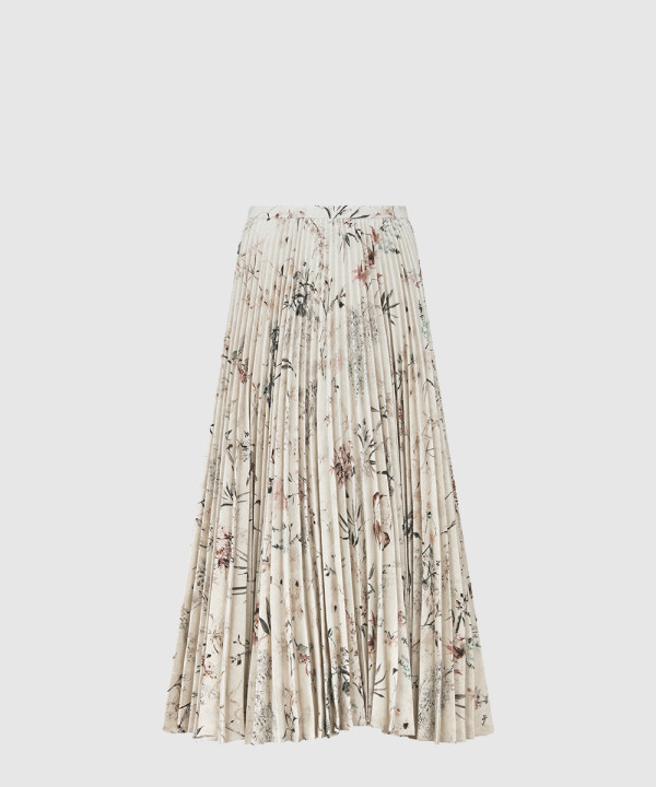 [DIOR-디올]플리츠 미디 스커트 542J0