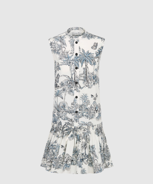 [DIOR-디올]Dioriviera 스트레이트 러플 드레스 541D5