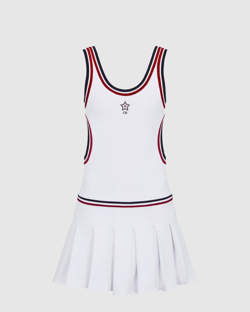 [DIOR-디올]Vibe 플리츠 쇼트 드레스 514R0