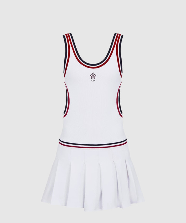 [DIOR-디올]Vibe 플리츠 쇼트 드레스 514R0