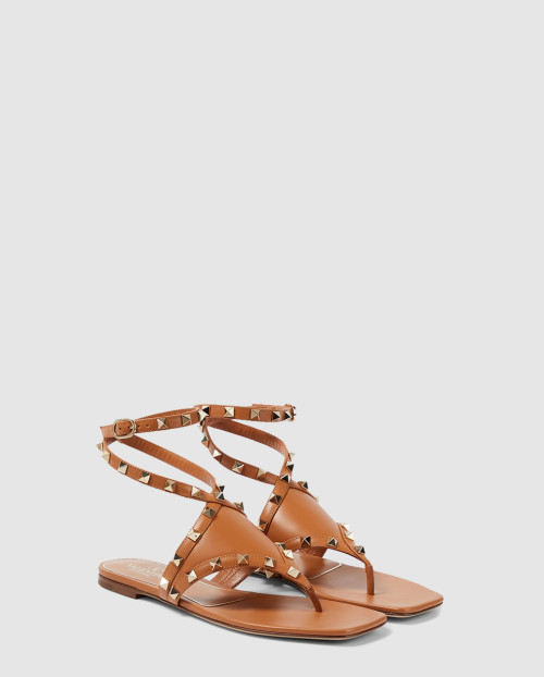 [VALENTINO-발렌티노]가죽 끈 샌들