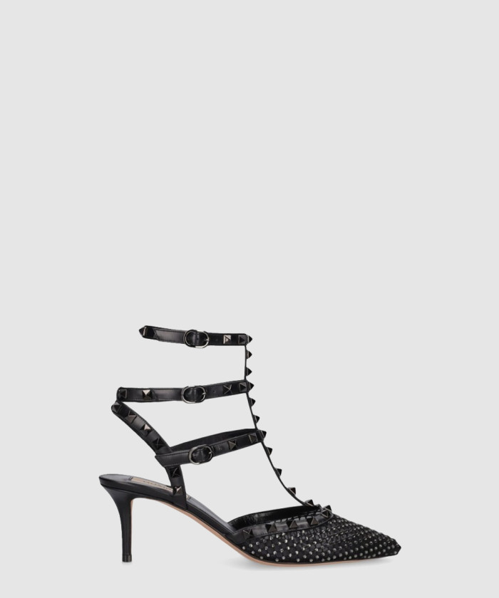 레플리카|이미테이션 valentino-발렌티노락스터드-메시-힐