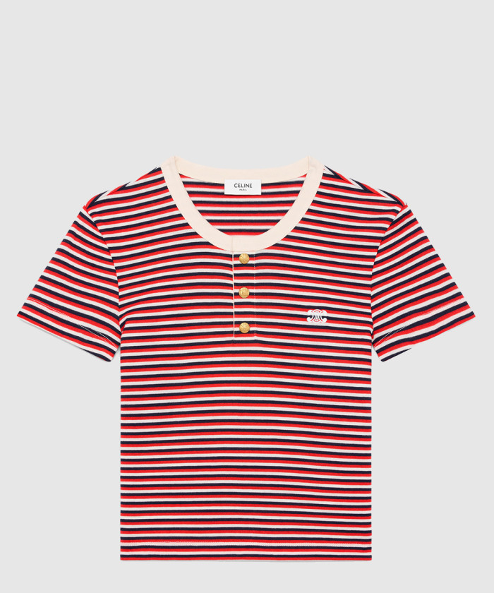 레플리카|이미테이션 celine-셀린느트리옹프-티셔츠-스트라이프-저지-rx0240