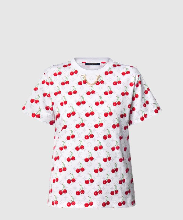 [LOUIS VUITTON-루이비통]LV x TM 체리 티셔츠 1AHJJ9