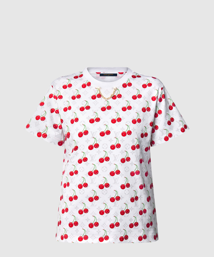 레플리카|이미테이션 louis-vuitton-루이비통lv-x-tm-체리-티셔츠-1ahjj9