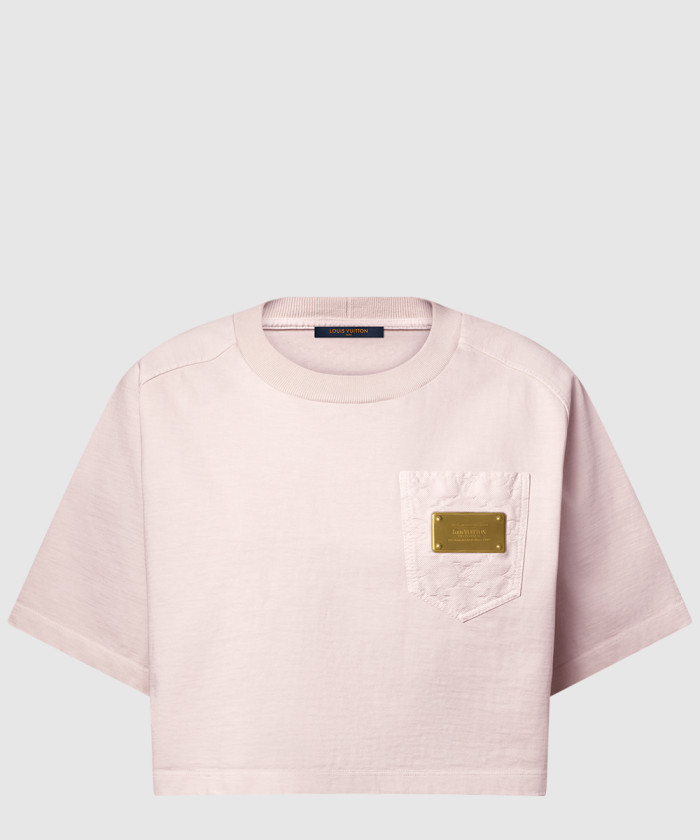 레플리카|이미테이션 louis-vuitton-루이비통로고-포켓-크롭-탑-1aib46