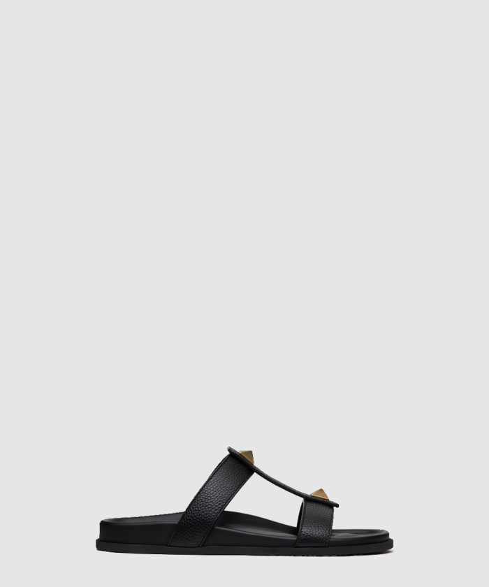 레플리카|이미테이션 valentino-발렌티노로만-스터드-송아지-가죽-슬라이드-샌들