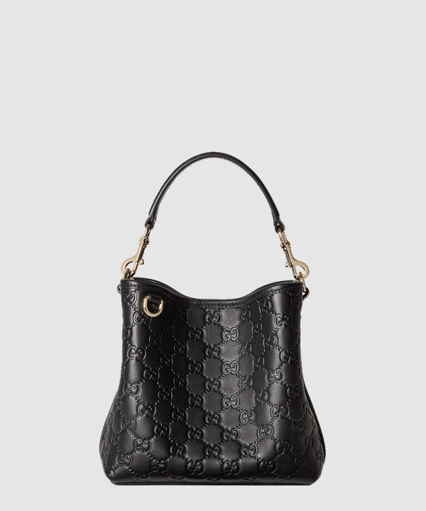 [GUCCI-구찌]GG 엠블럼 미니 버킷백 815118