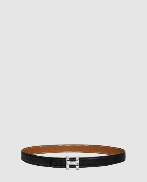 [HERMES-에르메스]H Infini 벨트 버클 & 리버서블 가죽 스트랩