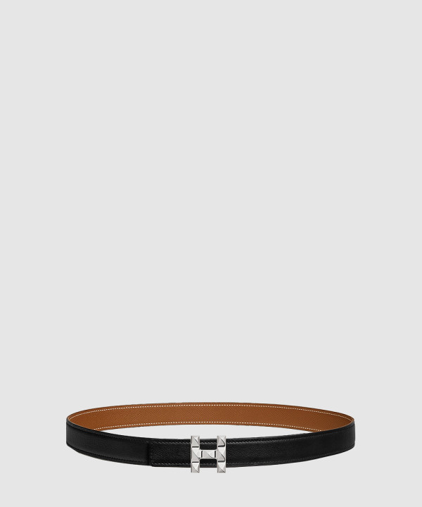 [HERMES-에르메스]H Infini 벨트 버클 & 리버서블 가죽 스트랩