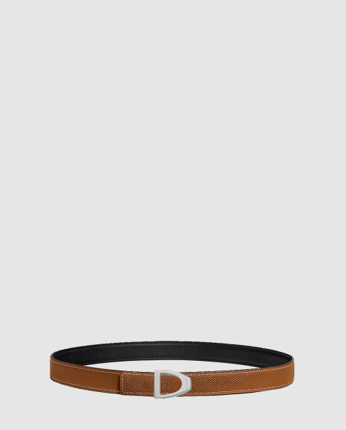 [HERMES-에르메스]Cavaliere 벨트 버클 & 리버서블 가죽 스트랩