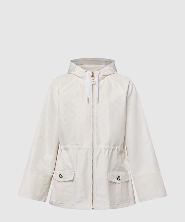 [LOUIS VUITTON-루이비통]모노그램 태피터 후디드 파카 1AFMEL