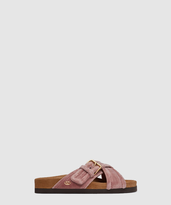 [VALENTINO-발렌티노]벨벳 슬리퍼