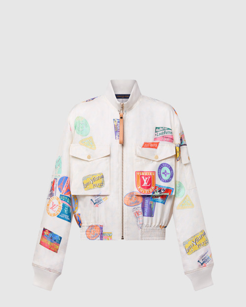 [LOUIS VUITTON-루이비통]트래블 패치 봄버 재킷 1AHGE7