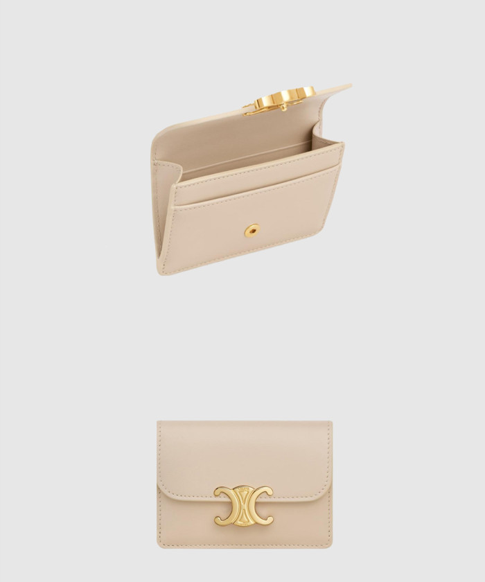 레플리카|이미테이션 celine-셀린느트리옹프-플랩-카드-지갑-샤이니-10i583